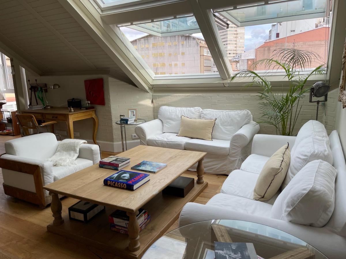 Espectacular Apartamento En El Centro De La Ciudad Ла-Корунья Экстерьер фото