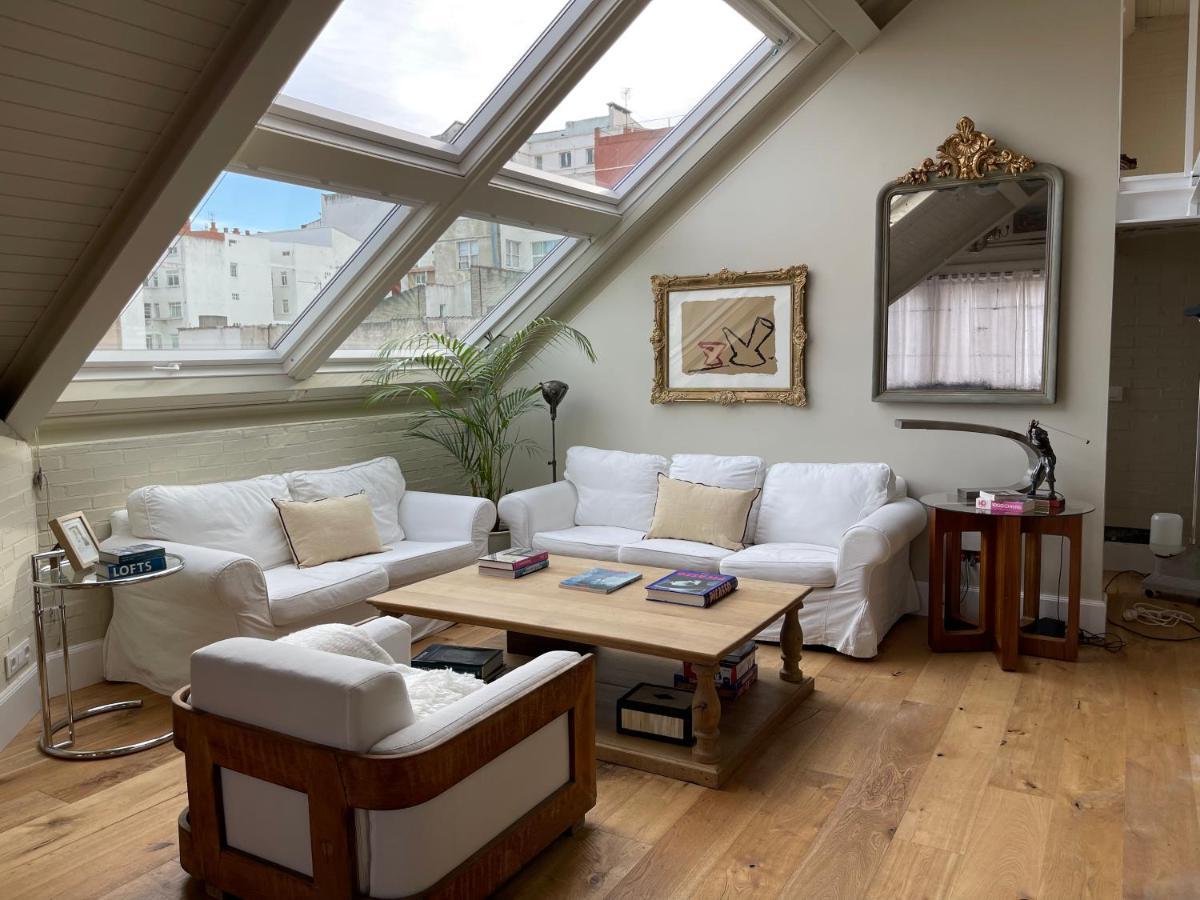 Espectacular Apartamento En El Centro De La Ciudad Ла-Корунья Экстерьер фото